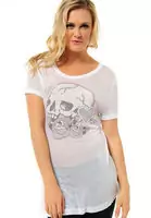 t shirt ed hardy 2012 style women head blance,besace ed hardy